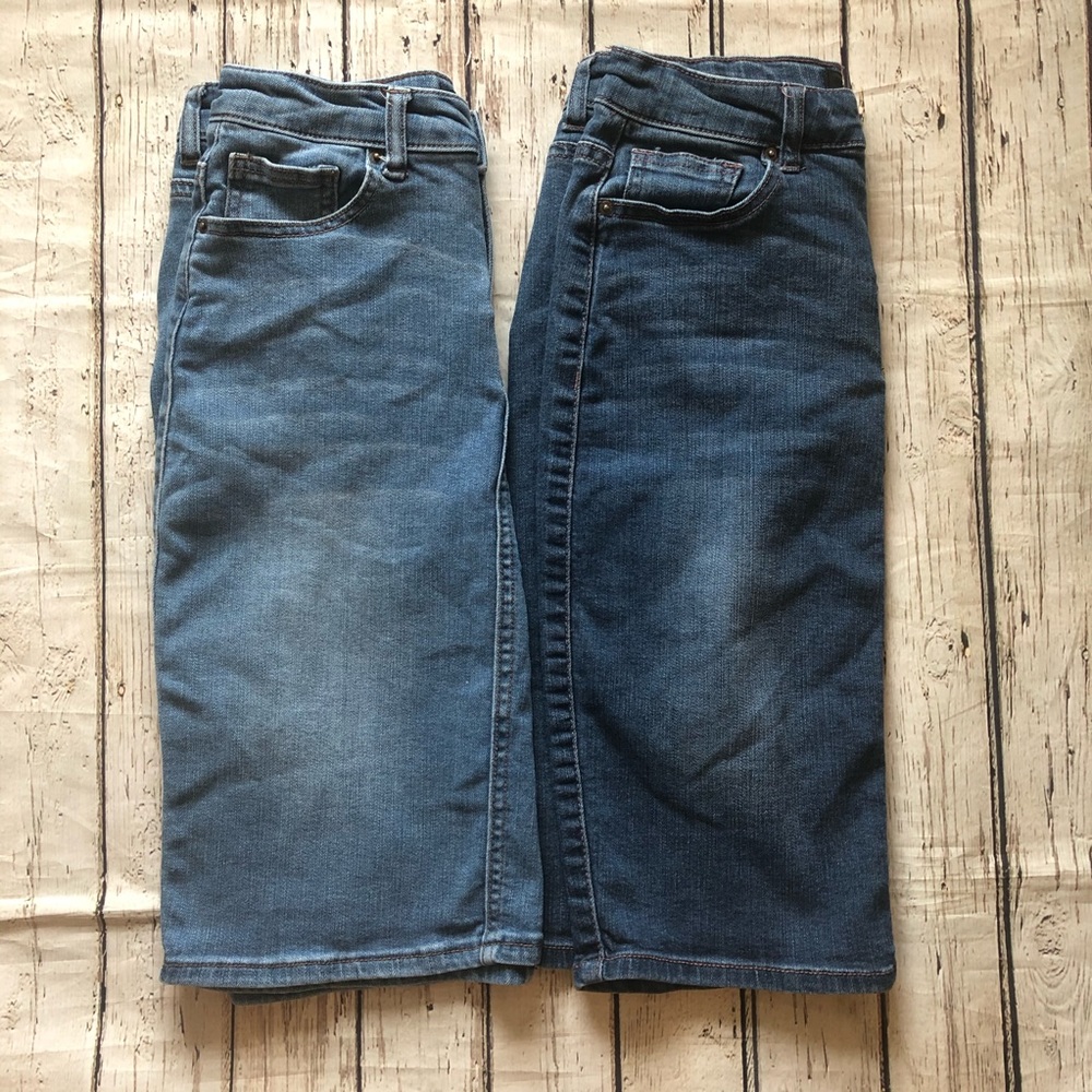 April Jeans Set of 2 Denim Pencil Skirts - Sz S